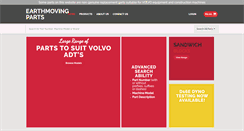 Desktop Screenshot of earthmovingparts.com